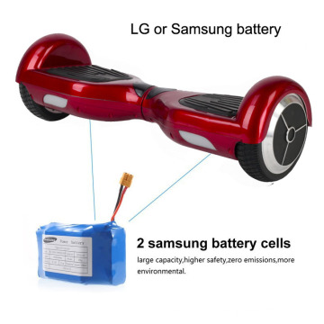 Scooter d&#39;auto-équilibrage intelligent de batterie de 36V 4.4ah Samsung / LG